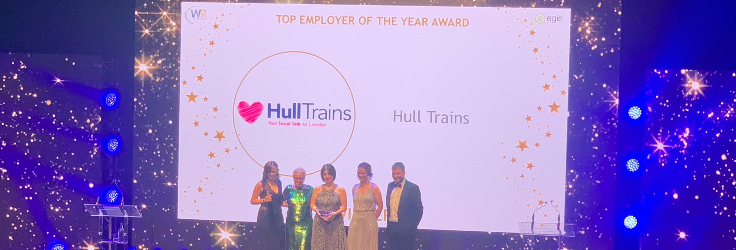 Hull Trains wins Top Employer of the Year at the Women in Rail Awards