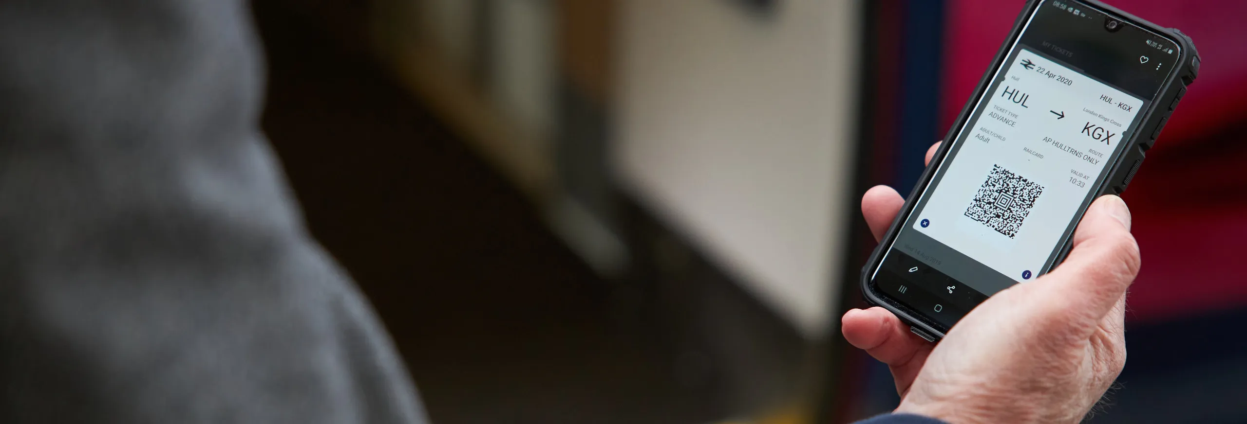 Hull Trains mobile app eticket