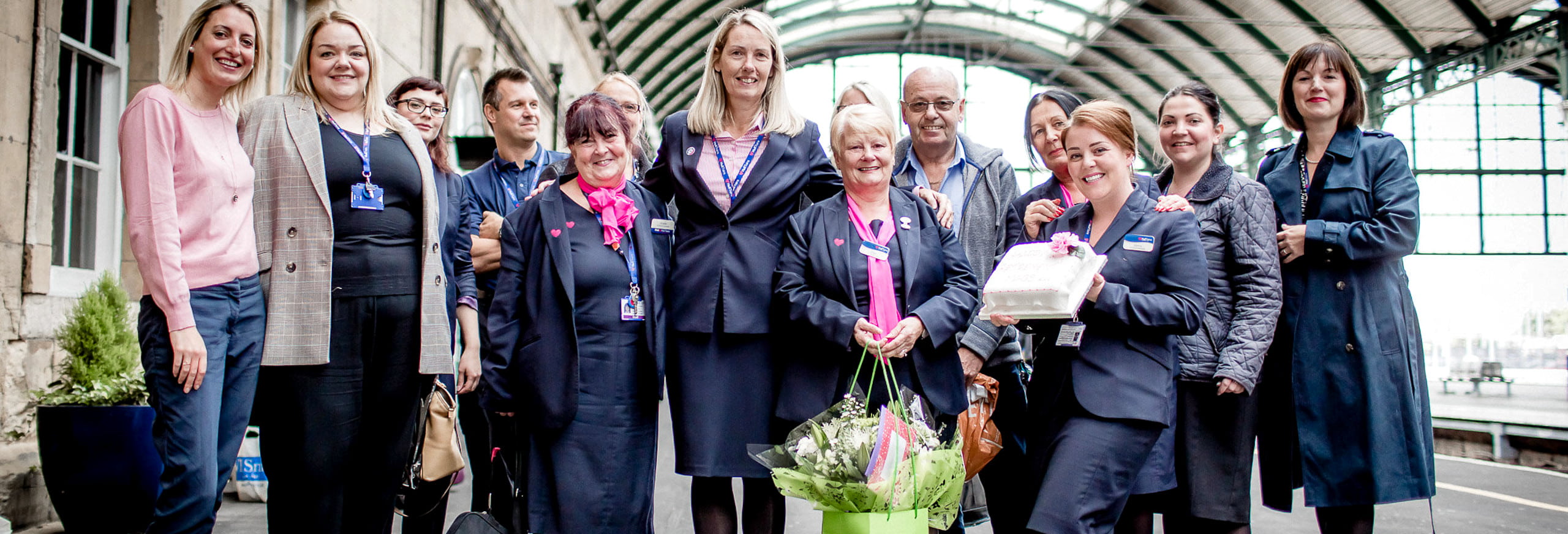 Hull Trains bids farewell to colleague Mags at her retirement