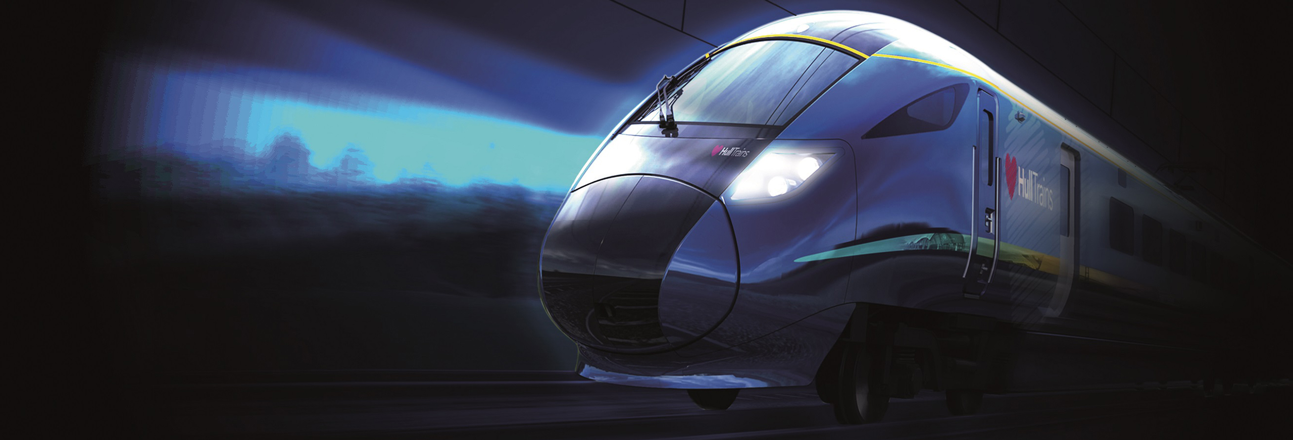 CGI of the new train