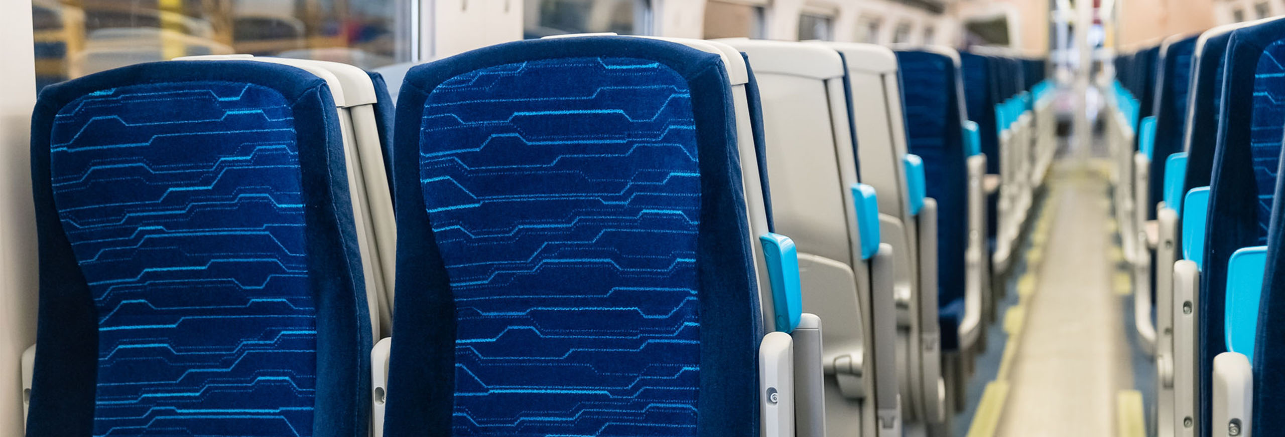 New seating on the new Hull Trains services