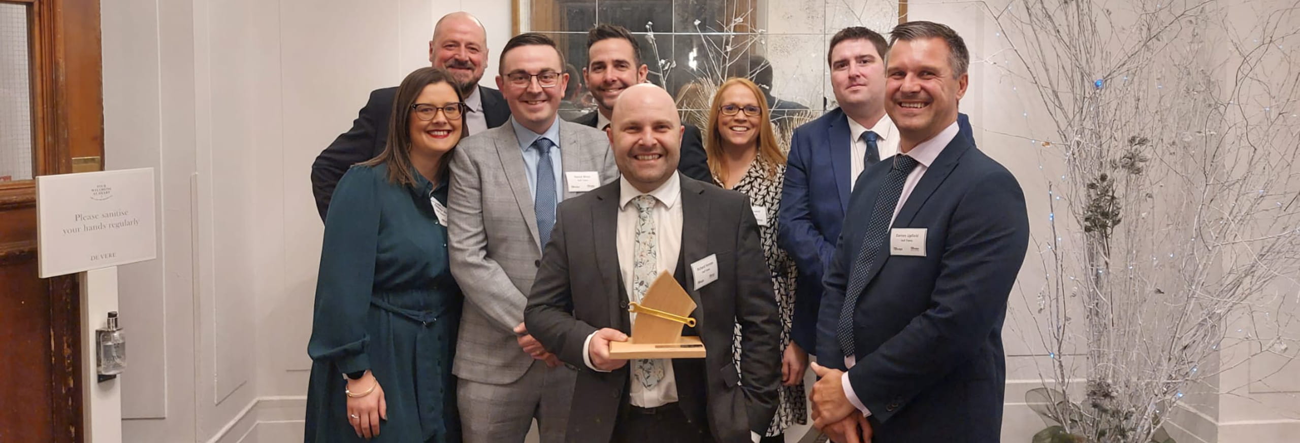 Hull Trains colleagues at the Golden Spanner Awards 2023