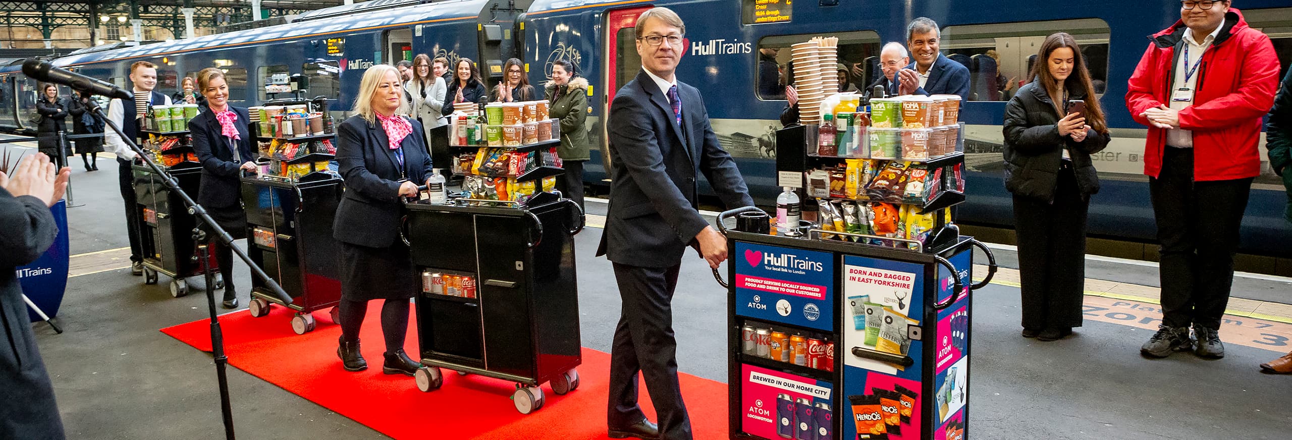 Hull Trains launches Standard Class food and drink onboard services