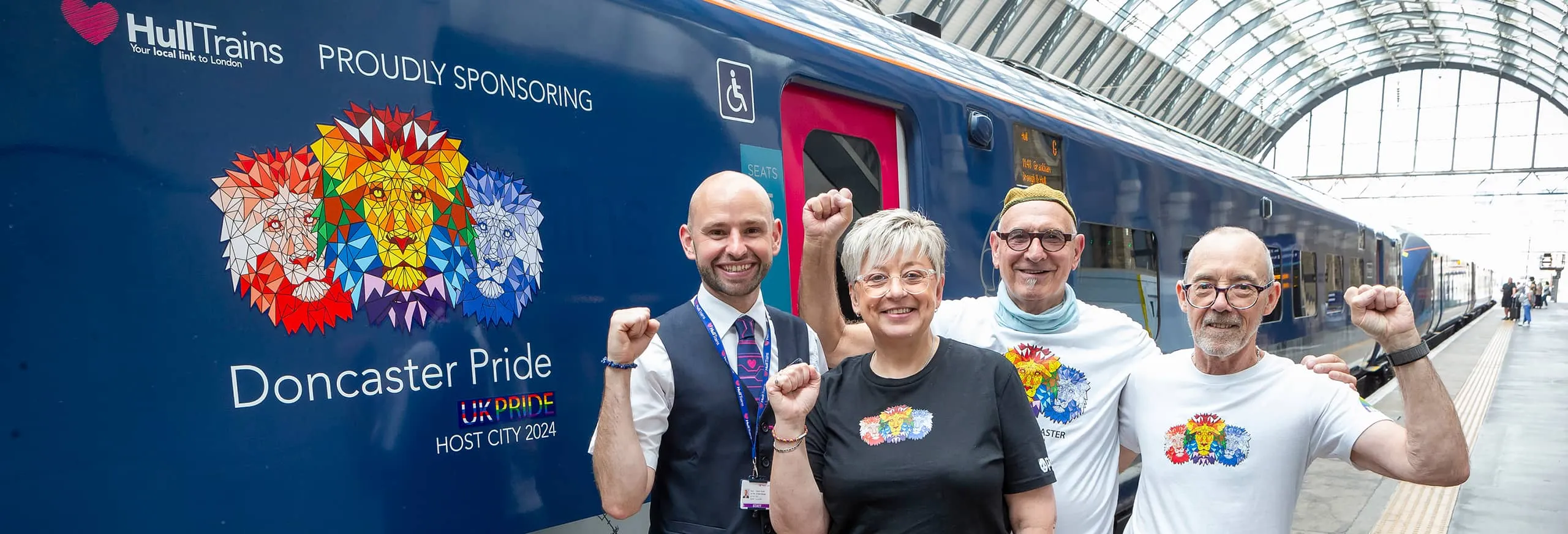 Hull Trains and Doncaster Pride partnership