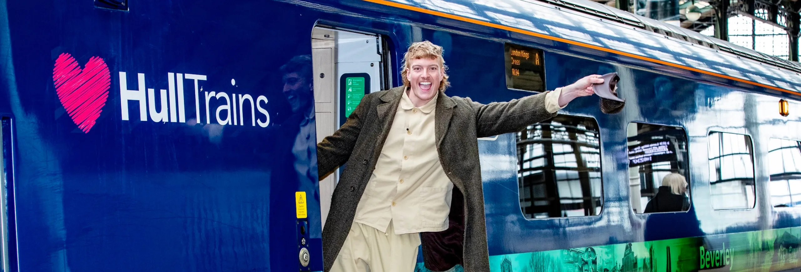 Jack Marriner-Brown on Hull Trains