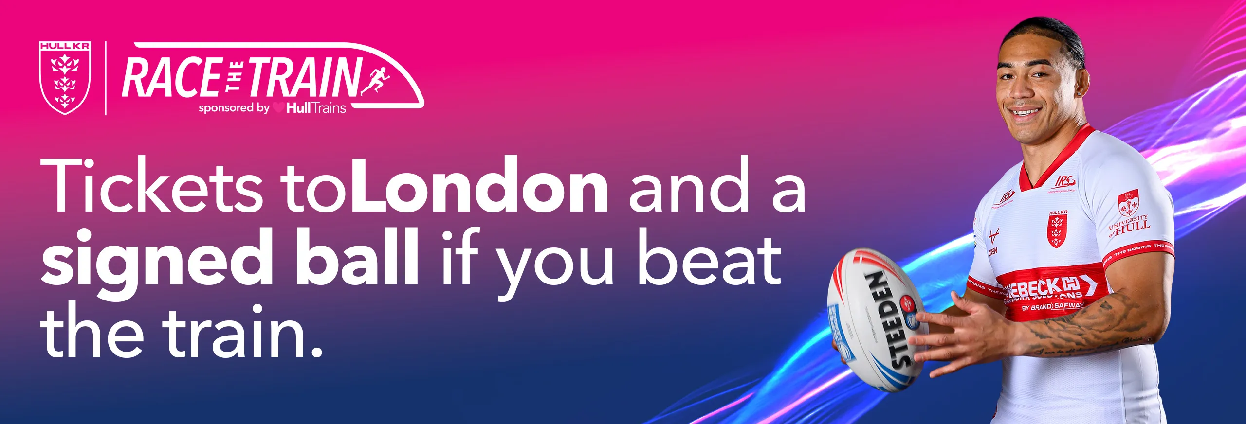 Hull Trains Hull KR Race the Train Competition