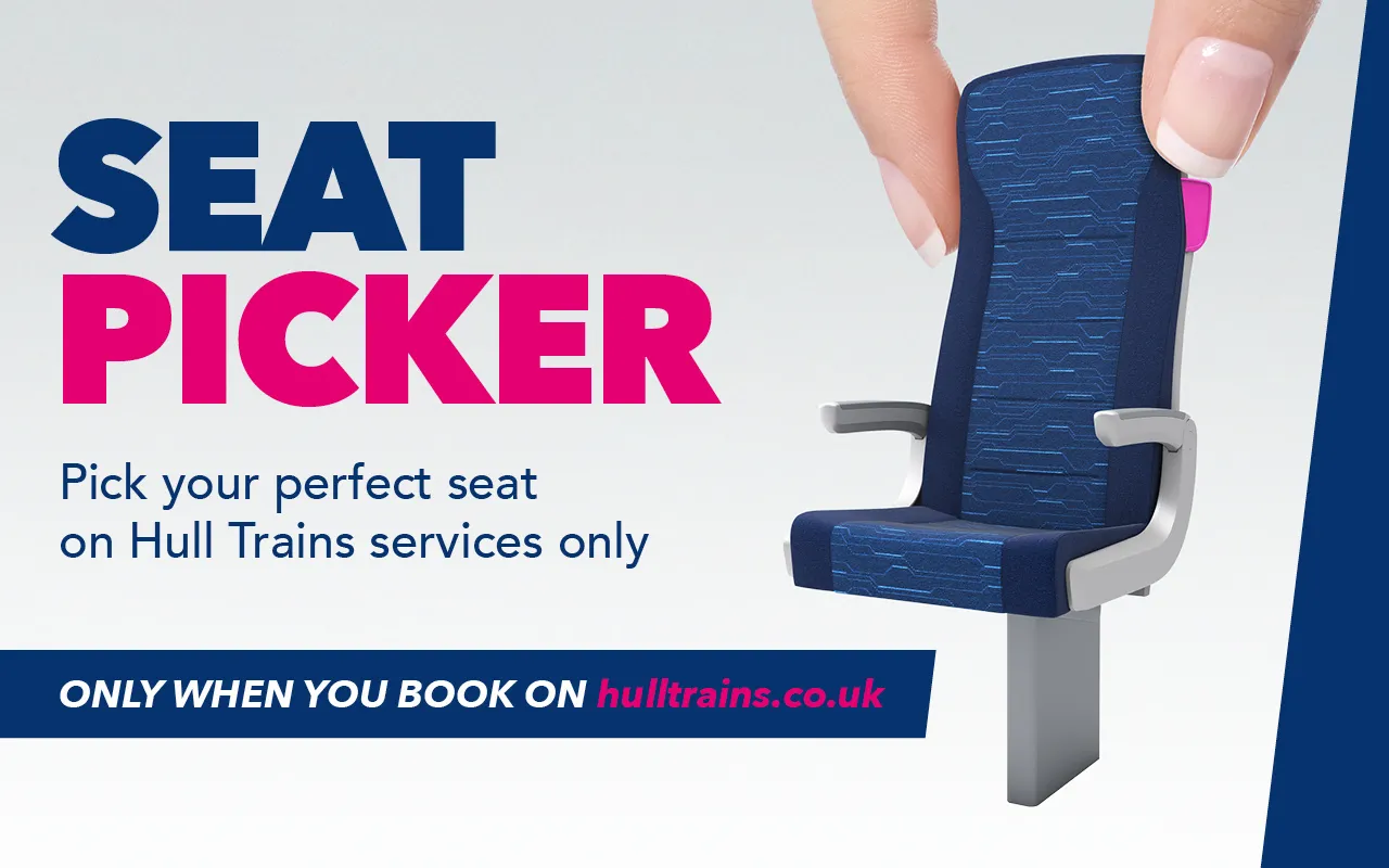 Hull Trains Seat Picker Pick Your Own Seat