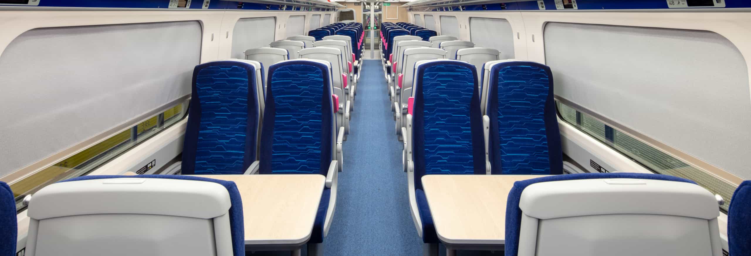 Hull Trains Paragon standard class seating