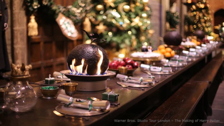 Warner Bros Harry Potter Studios Christmas Puddings