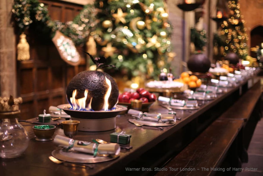 Warner Bros Harry Potter Studios Christmas Puddings