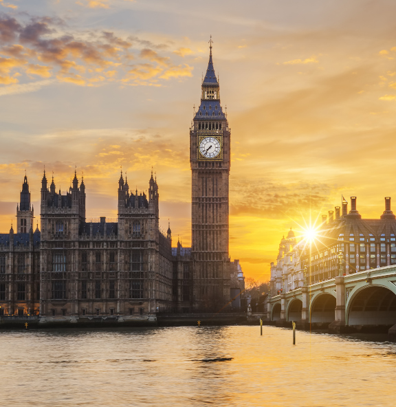 Big Ben London sunset