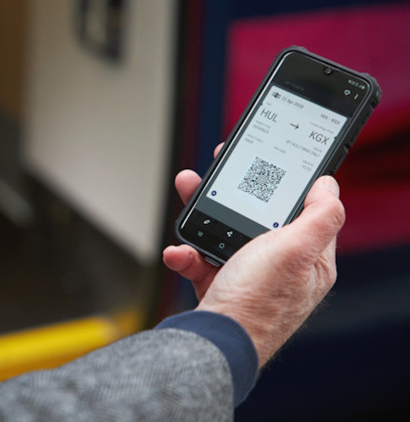Hull Trains mobile app eticket
