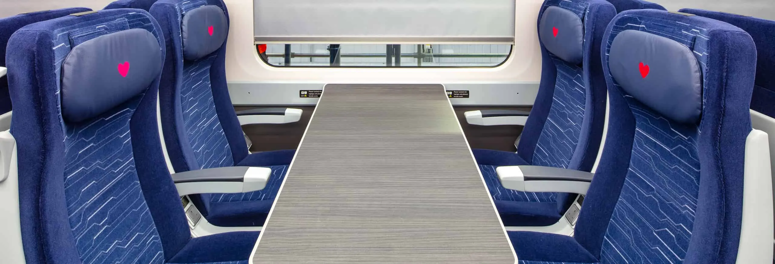 Train First Class Table Business Travel | Hull Trains