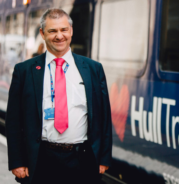 Hull Trains train driver